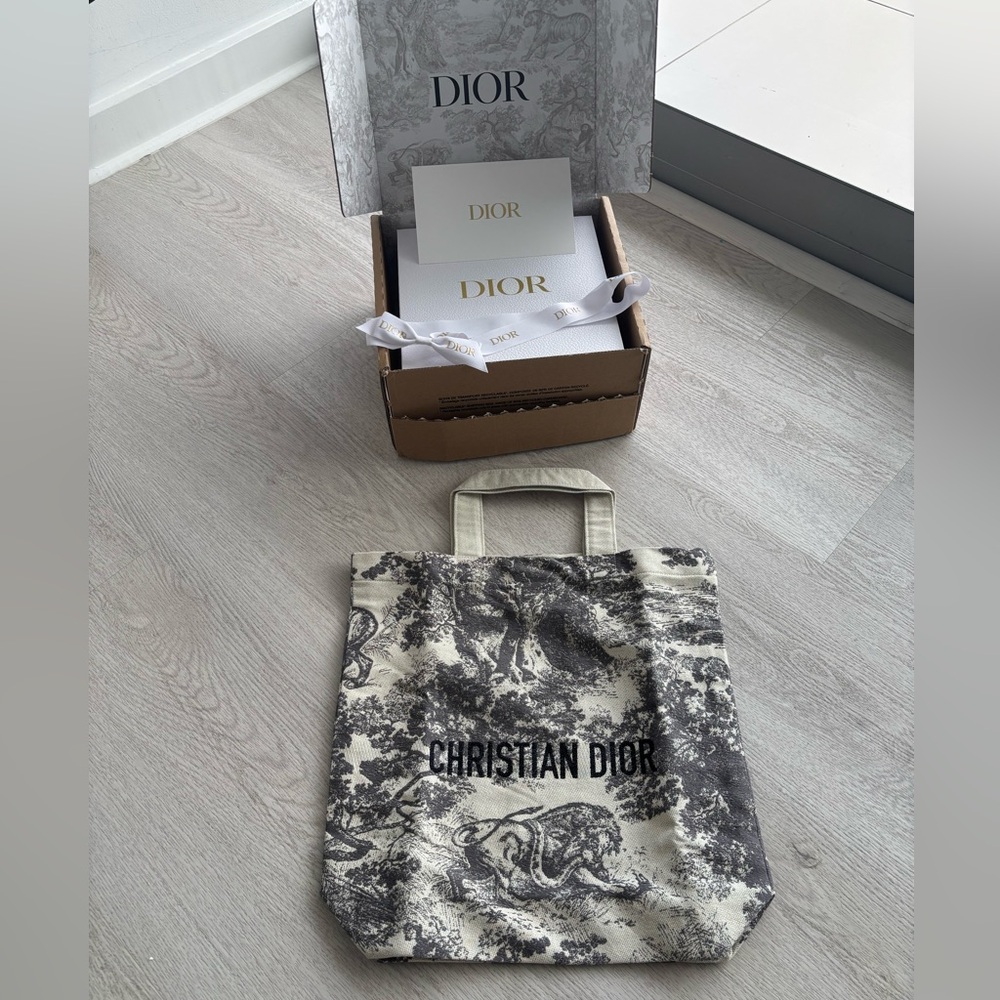 Dior Beauty Canvas Shopper Tote